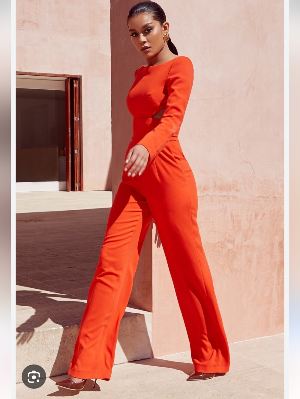 House Of CB 'Crisanta' Backless Jumpsuit